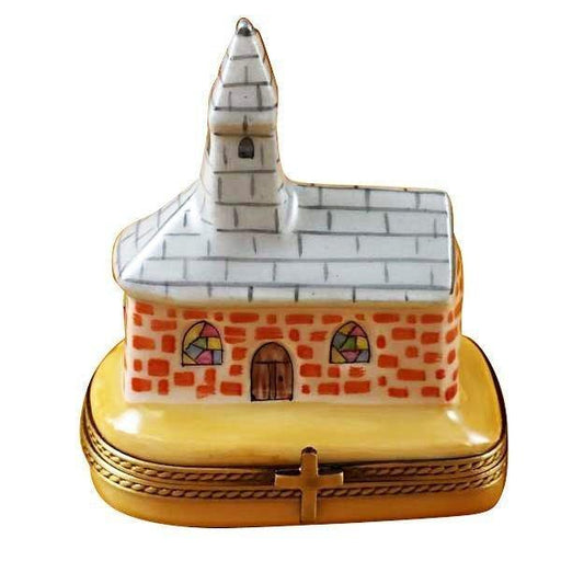 Church Limoges Box for Collectors Porcelain Limoges christian wedding French Trinket Box