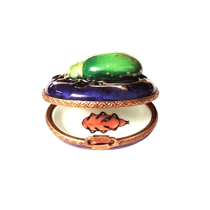 Computer Beetle Limoges Box for Tech Lovers Porcelain Limoges bug critters limoges boxes French Trinket Box