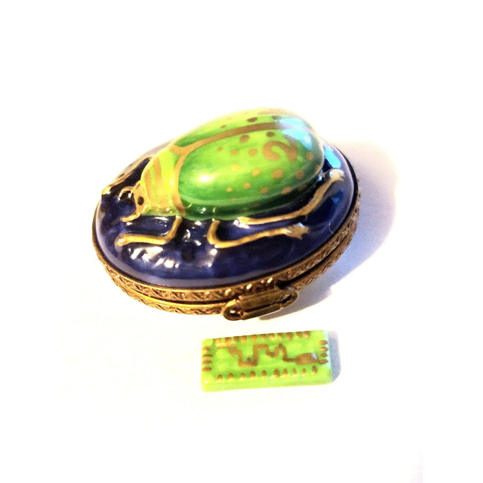 Computer Beetle Limoges Box for Tech Lovers Porcelain Limoges bug critters limoges boxes French Trinket Box