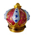 Crown of Elegance for Collectors Porcelain Limoges hats travel Limoges Boxes Travel French Trinket Box