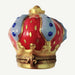 Crown of Elegance for Collectors Porcelain Limoges hats travel Limoges Boxes Travel French Trinket Box