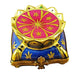 Crown on Pillow Limoges Box for Royal Collectors Porcelain Limoges travel French Trinket Box