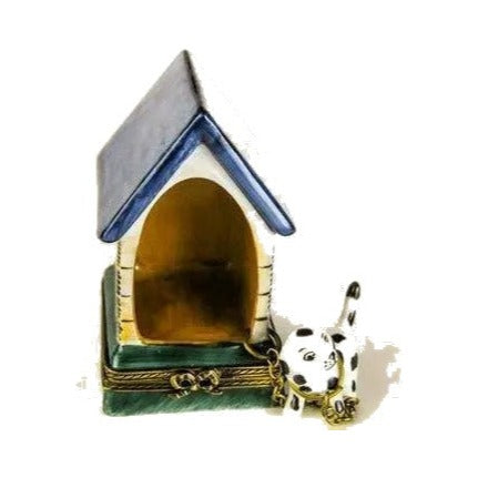 A thoughtful gift for Francophiles: the Dalmation Dog House Limoges box