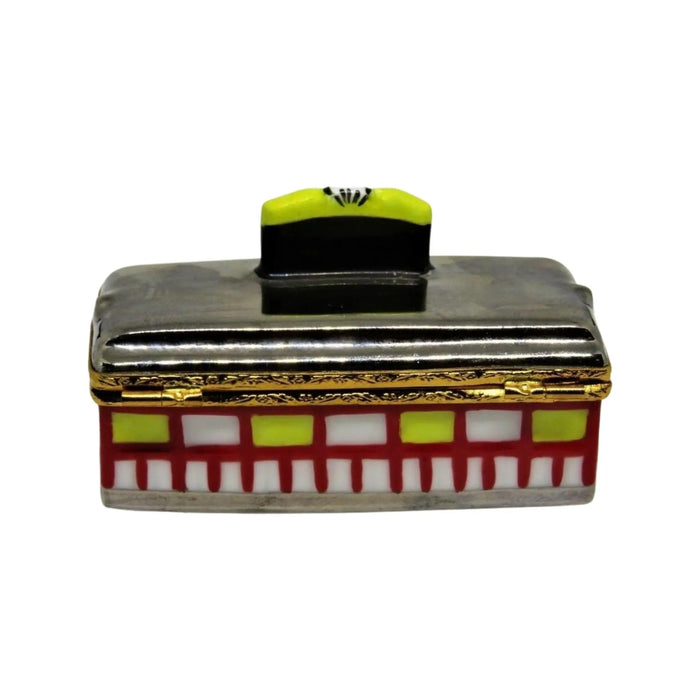 Diner Limoges Box for Culinary Enthusiasts Porcelain Limoges Professional Food French Trinket Box