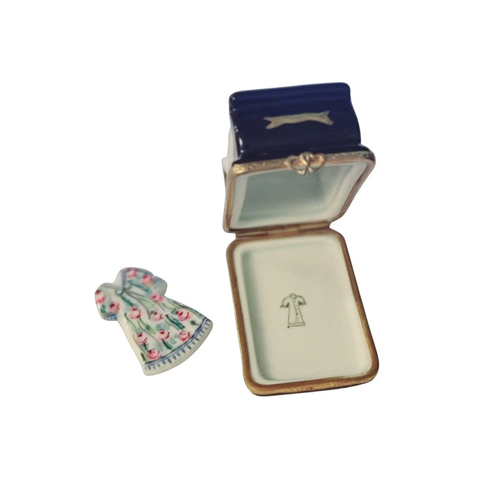 Elegant Bed Limoges Box for Home Decor Porcelain Limoges wedding furniture French Trinket Box