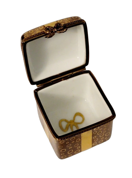 Elegant Black Gold Limoges Box for Luxurious Gifting Porcelain Limoges xmas Present Special French Trinket Box