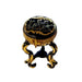 Elegant Black Limoges Stool for Home Decor Porcelain Limoges furniture French Trinket Box