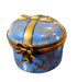 Elegant Blue Porcelain Box for Collectors Porcelain Limoges traditional special limoges boxes French Trinket Box