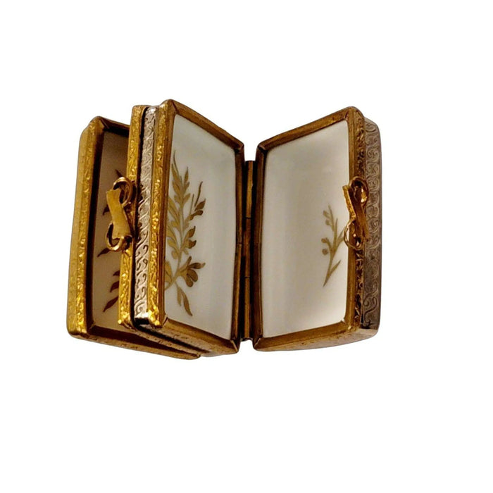 Elegant Gold Trinket Box for Collectors Porcelain Limoges traditional special occasions French Trinket Box