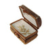 Elegant Gold Trinket Box for Collectors Porcelain Limoges traditional special occasions French Trinket Box