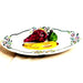 Elegant Fruit Platter for Home Décor Porcelain Limoges fruit French Trinket Box