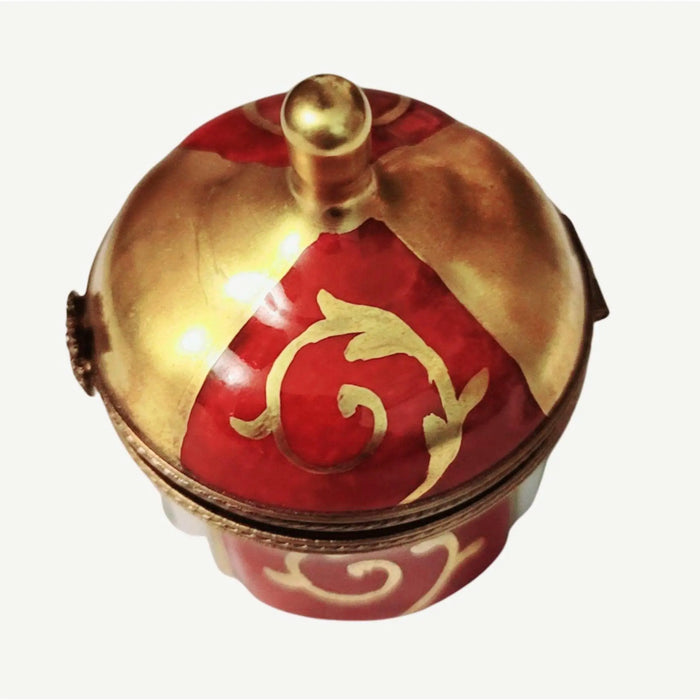 Elegant Limoges Perfume Trio for Home Decor Porcelain Limoges perfume French Trinket Box