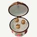 Elegant Limoges Perfume Trio for Home Decor Porcelain Limoges perfume French Trinket Box