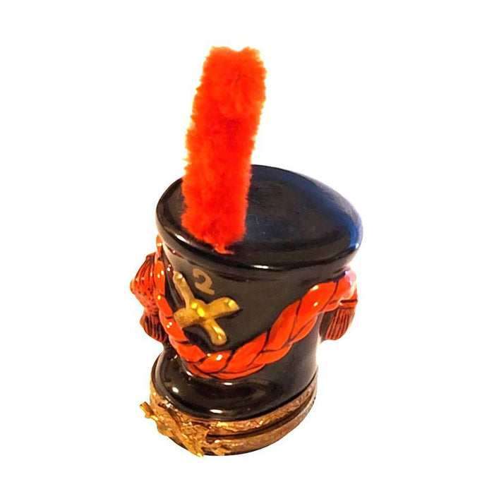 Imperial Guard Hat Box for Collectors Porcelain Limoges Limoges Boxes travel world French Trinket Box