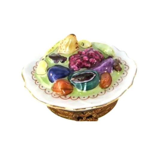 Fruit Limoges Box for Collectors Porcelain Limoges Fruit French Trinket Box