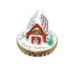 Gingerbread House for Holiday Cheer Porcelain Limoges xmas theme French Trinket Box