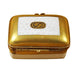 Gold Shoes Limoges Box for Collectors Porcelain Limoges shoes French Trinket Box