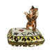 Treasured French collectible: I Love Cats Limoges box, painted by hand