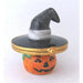 Jack O Lantern Limoges Box for Halloween Collectors Porcelain Limoges Halloween French Trinket Box