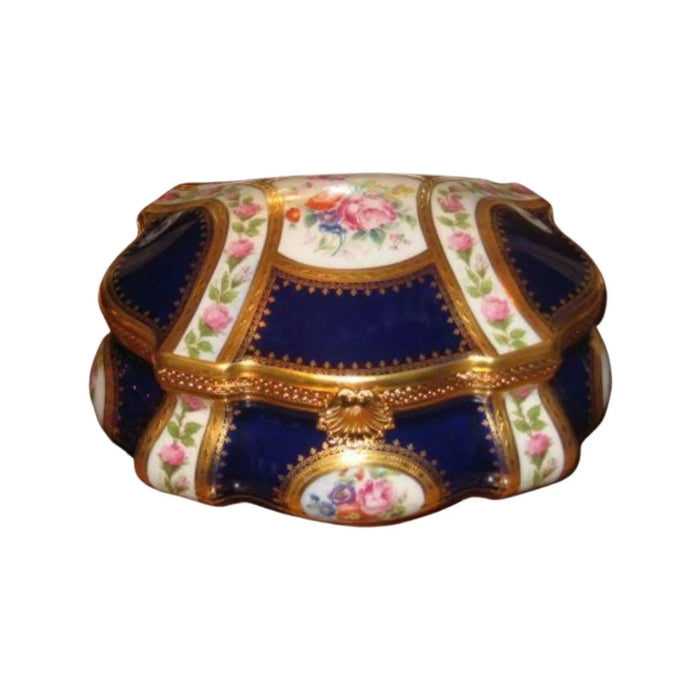 Limited Edition Jewelry Chest for Collectors Porcelain Limoges Jewelry Limoges Box Love Valentine French Trinket Box