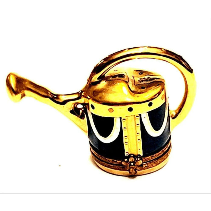 Limoges Watering Can for Garden Lovers Porcelain Limoges garden French Trinket Box