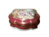 Lovers Jewelry Box for Romantic Elegance Porcelain Limoges Jewelry Love Valentine French Trinket Box