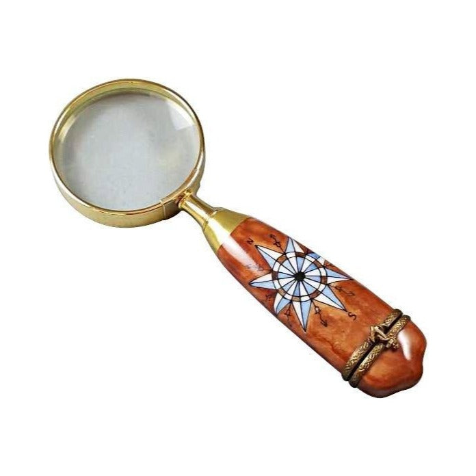 Magnifying Glass by Rochard, an authentic French Limoges box from Limoges Boutique
