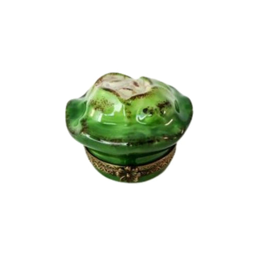 Mini Lettuce Limoges Box for Collectors Porcelain Limoges vegetable French Trinket Box