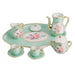 Mini Tea Set for Tea Lovers Porcelain Limoges China French Trinket Box