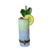 Fine French craftsmanship on the Mixed Drink Pineapple Limoges box, painted by hand