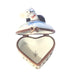 Musical Love Mouse for Romantic Keepsakes Porcelain Limoges mouse heart love valentine French Trinket Box