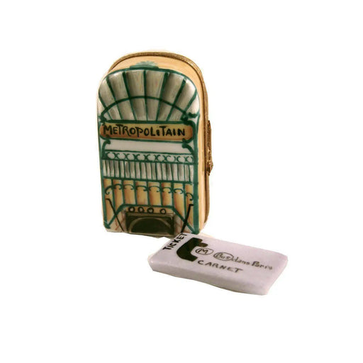 Paris Subway Entrance for Collectors Porcelain Limoges paris france French Trinket Box