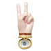 Peace Hand Figurine for Home Decor Porcelain Limoges united states patriotic French Trinket Box