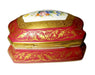 Montaigne Jewelry Chest for Collectors Porcelain Limoges jewelry tradtional French Trinket Box