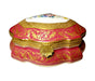 Montaigne Jewelry Chest for Collectors Porcelain Limoges jewelry tradtional French Trinket Box