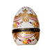 Pink Gold Ribbon Egg for Collectors Porcelain Limoges egg French Trinket Box
