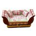 Pink Toile Sofa Limoges Box for Collectors Porcelain Limoges furniture French Trinket Box