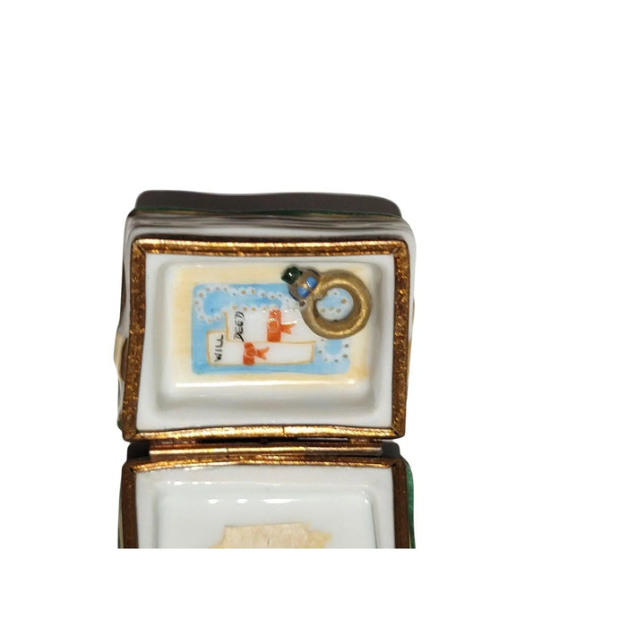 Poems Limoges Box for Literature Lovers Porcelain Limoges Book art fine limoges box French Trinket Box