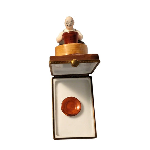 Pottery Maker Limoges Box for Collectors Porcelain Limoges Art Limoges Box French Trinket Box