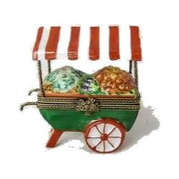 Gift idea for someone who loves France: Produce Cart Limoges box
