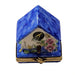 Blue Bird in Birdhouse - Limoges Box Boutique