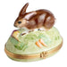 Rabbit Limoges Box for Collectors Porcelain Limoges rabbits mouse French Trinket Box