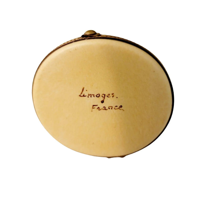 Safari Adventure Trinket Box for Collectors Porcelain Limoges travel wild sports French Trinket Box