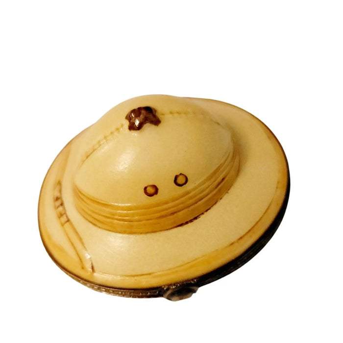 Safari Adventure Trinket Box for Collectors Porcelain Limoges travel wild sports French Trinket Box