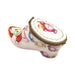 Hand-painted Santa Boot Shoe with Candy Fashion Limoges box, French artistry for lovers of fine art