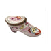 Authentic Santa Boot Shoe with Candy Fashion Limoges box, hand-painted in France for Christmas, from Limoges Boutique