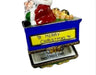 Santa Train Limoges Box Delight Porcelain Limoges Santa vehicle French Trinket Box