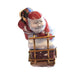 The Santa on Chimney, a Limoges keepsake with true French charm