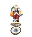Santa Limoges Box for Holiday Cheer Porcelain Limoges santa christmas French Trinket Box