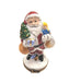 Santa Limoges Box for Holiday Cheer Porcelain Limoges santa christmas French Trinket Box